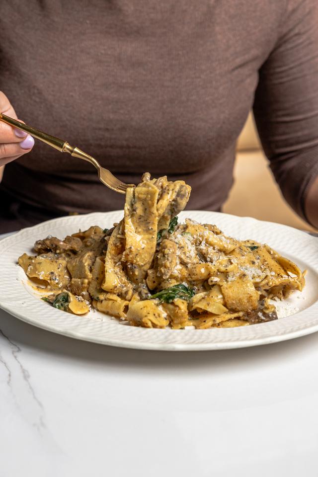Truffle Mushroom Pappardelle